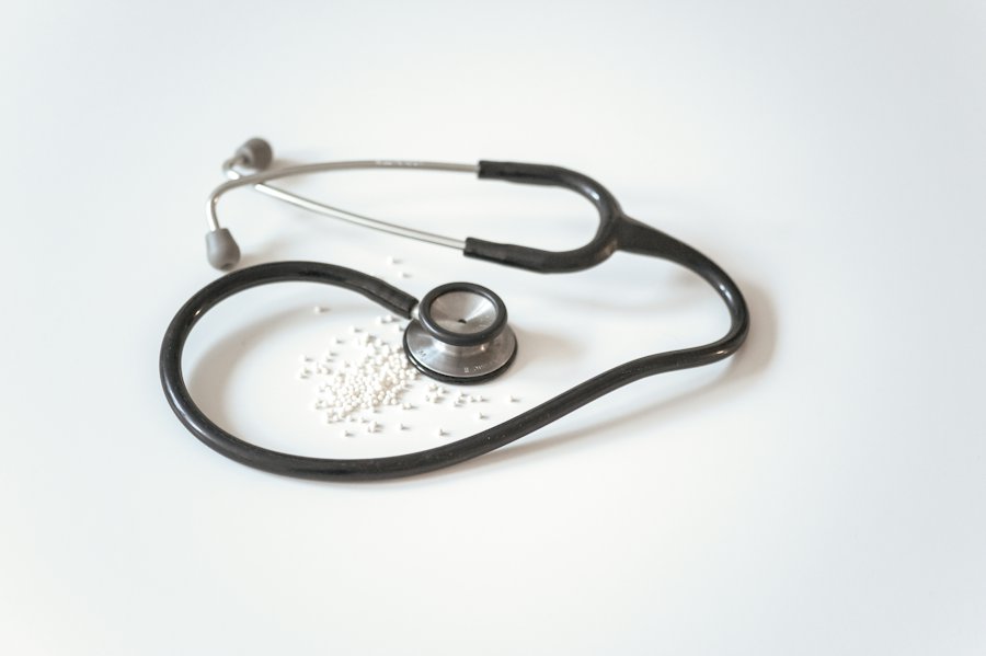 Stethoscope, symbol of diagnostic medicine